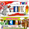 Twix / Jelly pops (5 pcs/Box)