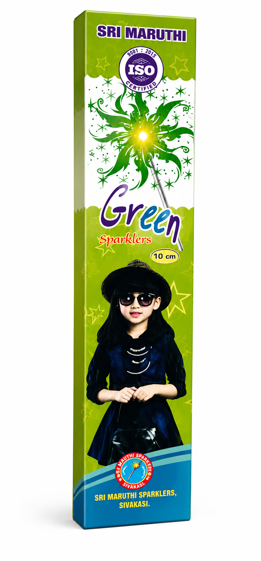 10 cm green