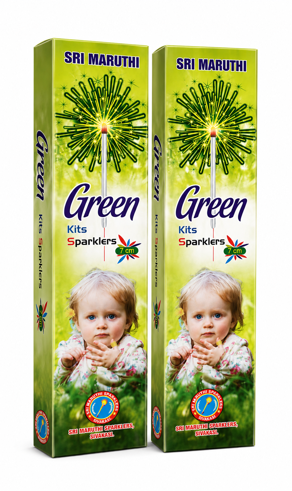 7 cm Green